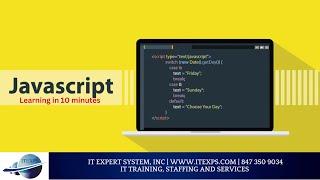 JavaScript Learning in 10 mins |#javascript  |#webdevelopment | IT Expert System, INC