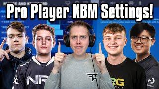 Testing Out PRO Fortnite KBM Player's Settings! (Clix, Bugha, Mongraal)