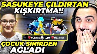 SASUKEYE ÇILDIRTAN KIŞKIRTMA!! SANA VİDEO ÇEKİCEZ DİYİP KIŞKIRTTIK!! (AĞLADI) | PUBG MOBILE