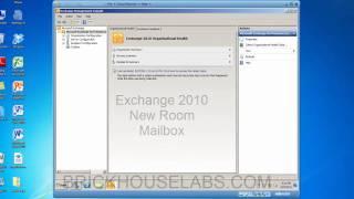 Create an Exchange 2010 Room Mailbox