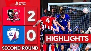 The Grecians Cruise Past Chesterfield | Exeter City 2-0 Chesterfield | Emirates FA Cup 2024-25