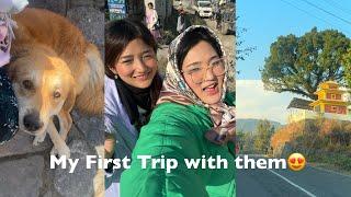 My 1st trip with who?| Sikles Gau️| Supriya Gurung