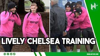 Palmer, Sancho & Madueke STAR in LIVELY Chelsea training session