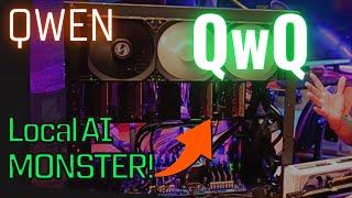 Qwen QwQ 2.5 32B Ollama Local AI Server Benchmarked w/ Cuda vs Apple M4 MLX