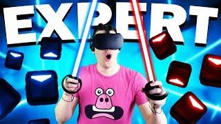 ALL SONGS ON EXPERT! - Beat Saber Gameplay - VR Oculus Rift