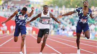 Trayvon Bromell 9.80 Men 100m Finals USA Olympic Trials 2021