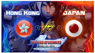 KOF 2002UM - 4V4 -Tournament Team Japan Vs Team Hong Kong -  03/08/2024 #kof2002um