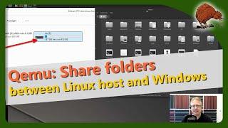 Qemu: Data Exchange Between Windows and Linux - Share Folders