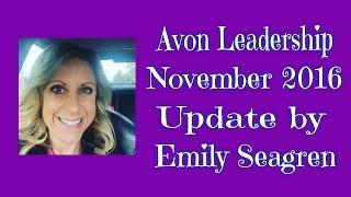 Avon Leadership November 2016 Webinar