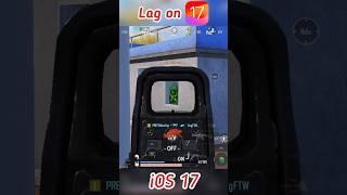 iOS 17 Bgmi Lag  #ios17 #bgmi #preffin