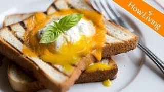 【料理訣竅】超完美水波蛋小技巧 How To Poach An Egg│HowLiving美味生活