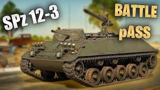 БЫСТРЫЙ ОБЗОР НАГРАДЫ БАТЛ ПАССА SPz 12-3 LGS #warthunder #танки #обновление