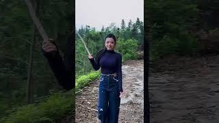 你应该去乡间枕月眠风#山里姑娘 #山里 #我的农村生活
