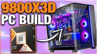 Best Ryzen 9800X3D Gaming PC Build 2024!  GPU, RAM, & More