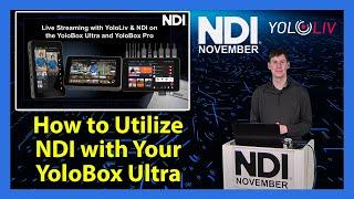 How to Utilize NDI with Your YoloBox Ultra