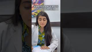 Habits dangerous for skin | How to take care of your skin?| How to prevent skin damage