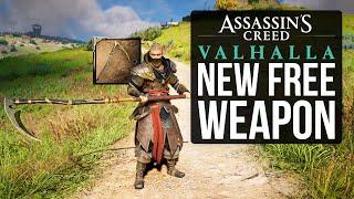 New Free Weapon Out Now For Limited Time In Assassin's Creed Valhalla (AC Valhalla Eclipse Scythe)