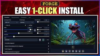 Install Stable Diffusion Forge UI - Quick & Easy 1-Click Method