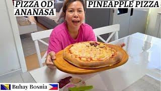 Pravim pizzu s ananasom | I am making pizza with pineapple