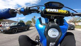 NEW BIKE! Grom Clone/Vader 125cc Wheelies! (StuntVlog #29)