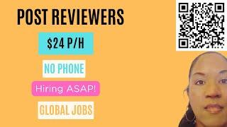 Get Paid $900 a week to Review Posts ️ Voice Writers needed (Open Worldwide) Hiring ASAP!