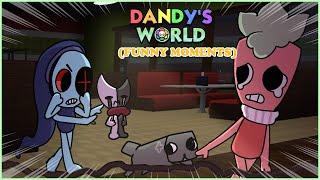 DANDYS WORLD FUNNY MOMENTS AS SPROUT  (LINING UP TO MAKE MACHINES )