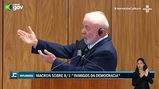 Lula e Emmanuel Macron assinam acordo de cooperação entre Brasil e França