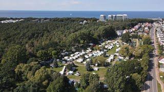 Camping in Westpommern- Polen- Misdroy Forest Camp -  Gemütlich am Wald, strandnah