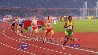 Louise Victoria Hazel wins gold | Women's  800m Heptathlon race