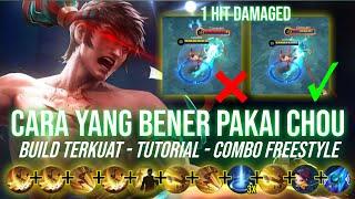 1 HIT ! CARA YANG BENER PAKAI CHOU ! Pembahasan Lengkap Build Terkuat, Combo, Tips & Freestyle