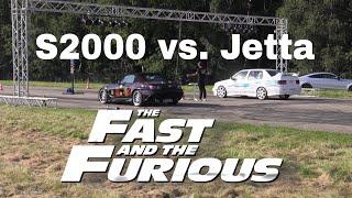 Fast & Furious Race Jetta vs. S2000 at German-RaceWars 2021