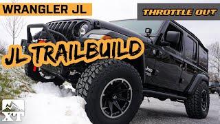 Jeep Wrangler 4 Door Sport Build | Building a Lifted JL For the Trails and Street  - Throttle Out