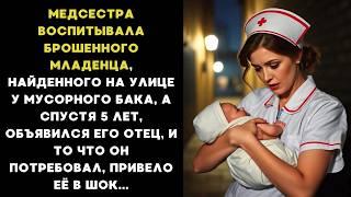 Медсестра воспитывала БРОШЕННОГО РЕБЁНКА, найденного на улице, а спустя 5 ЛЕТ, объявился его ОТЕЦ и