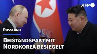 Russland: Beistandspakt mit Nordkorea ratifiziert | AFP