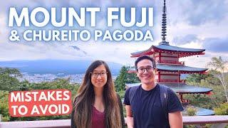 Will Mt. Fuji Appear? | Chureito Pagoda Day Trip Vlog, Tips, Trying Japan Macdonald's