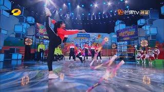 是仙女本人了吧，程潇小姐姐跳舞，七子在后面目不转睛 《快乐大本营》 Happy Camp【湖南卫视官方频道】