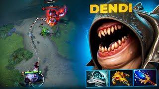 КЕРРИ ПУДЖ ОТ ЛЕГЕНДЫ DOTA 2!┃Dendi Pudge 7.37d