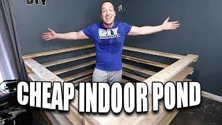 INDOOR POND BUILD | The King of DIY