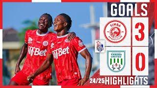 MAGOLI YOTE SIMBA SC {3} VS TABORA UNITED {0} | LIGI KUU YA NBC 2024/25