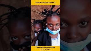 ‘Coronavirus hairstyle’ spikes in popularity in East Africa | @THOUGHTCTRL | @EastAfricaTV | #shorts