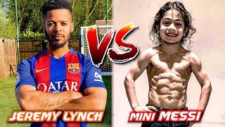 FOOTBALL CHALLENGES VS MINI MESSI ️ *Arat Hosseini*