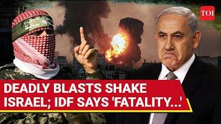 Deadly Explosion In Israel; Rocket Sirens Boom Amid Truce Talks Tensions | IDF Airstrikes In Gaza