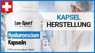 Lee-Sport®Hyaluronsäure Kapseln. Schweizer Produktion.