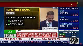 Mr V Vaidyanathan spoke to CNBC TV18 on IDFC FIRST Bank's Q3FY25 results