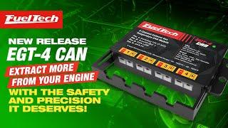 NEW RELEASE FUELTECH EGT-4 CAN!