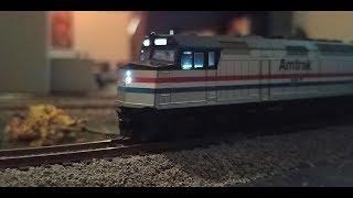 Kato N-Scale Amtrak F40PH Review 5-21-19.