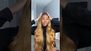 wig install 🩷 #viral #trendingshorts #beauty #shorts #hair #lifestyle