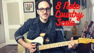 8 Note Country Scale Guitar Lesson