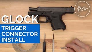 Glock Trigger Connector Ghost 3.5 lb Install (HD+Quick)