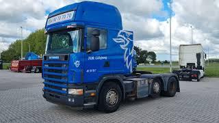 Scania R124 420 6x2, Manual